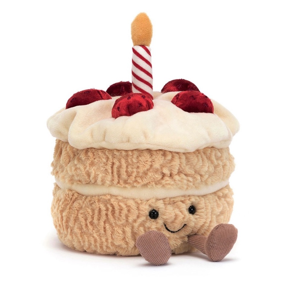 ⊹AUTHENTIC⊹ Jellycat Amuseables Birthday Cake